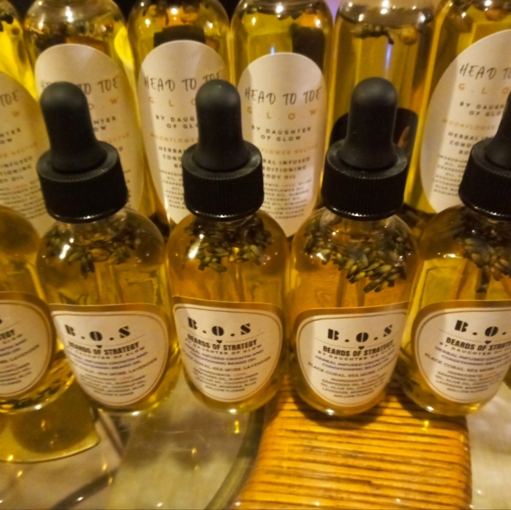 B.O.S ( Beards of Strategy) Herbal infused growth and conditioning beard oil